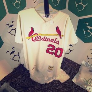 Lou Brock 1964 Cardinal Jersey